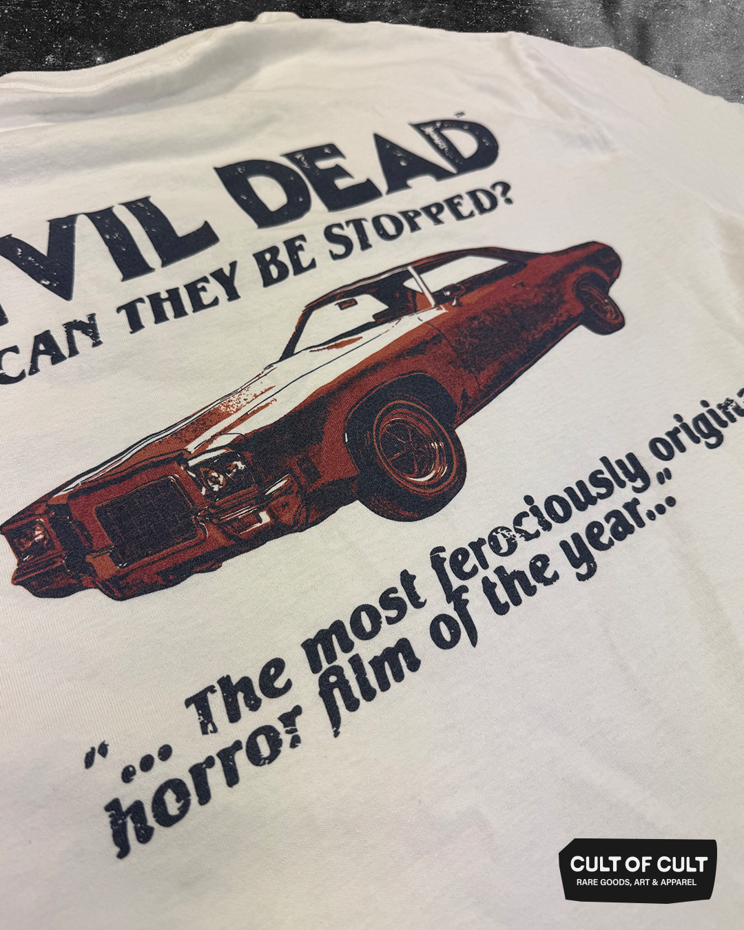 Evil Dead 1981 Oldsmobile T-Shirt