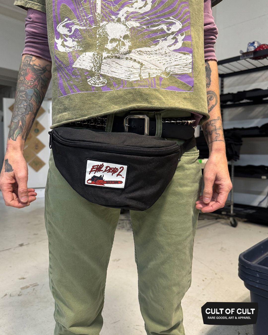 Evil Dead 2 Chainsaw Fanny Pack