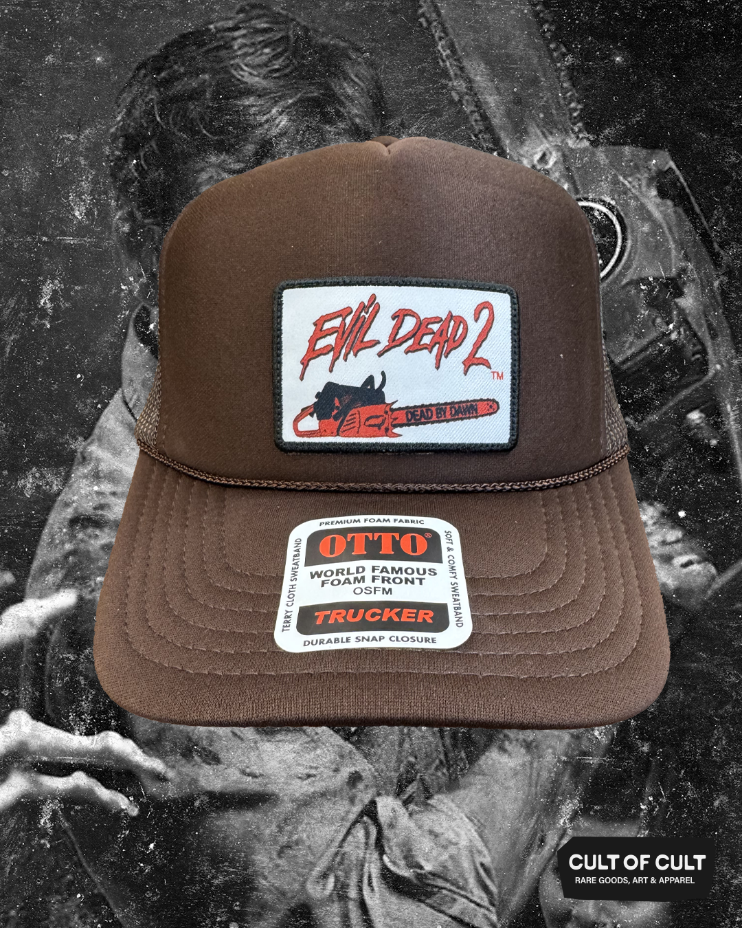 Evil Dead 2 Chainsaw Patch Hat