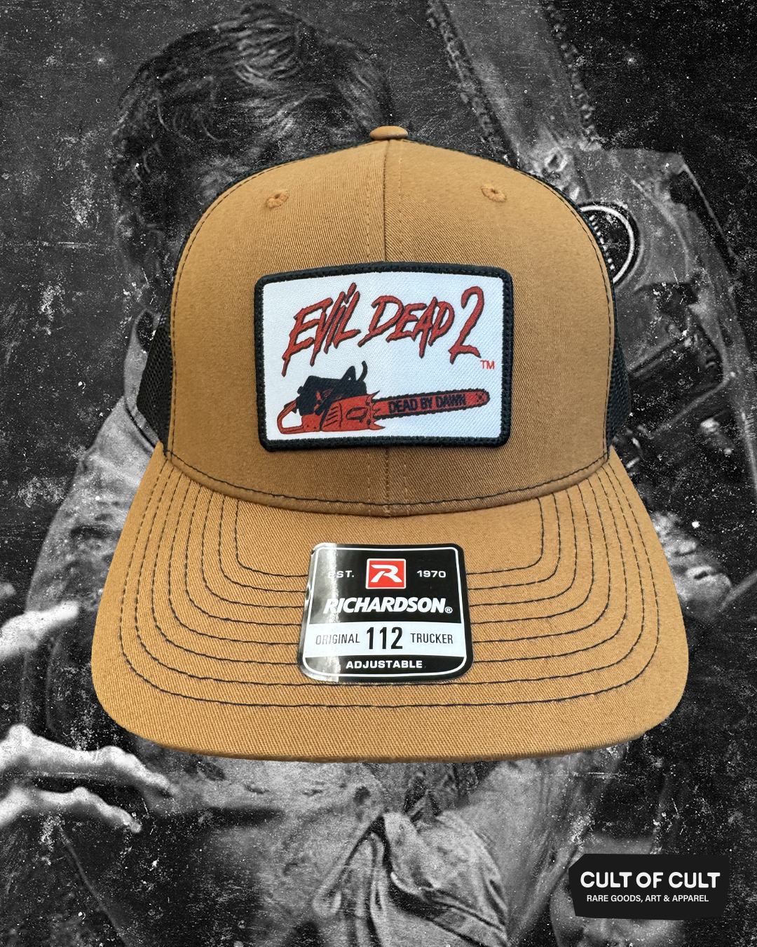 Evil Dead 2 Chainsaw Patch Hat