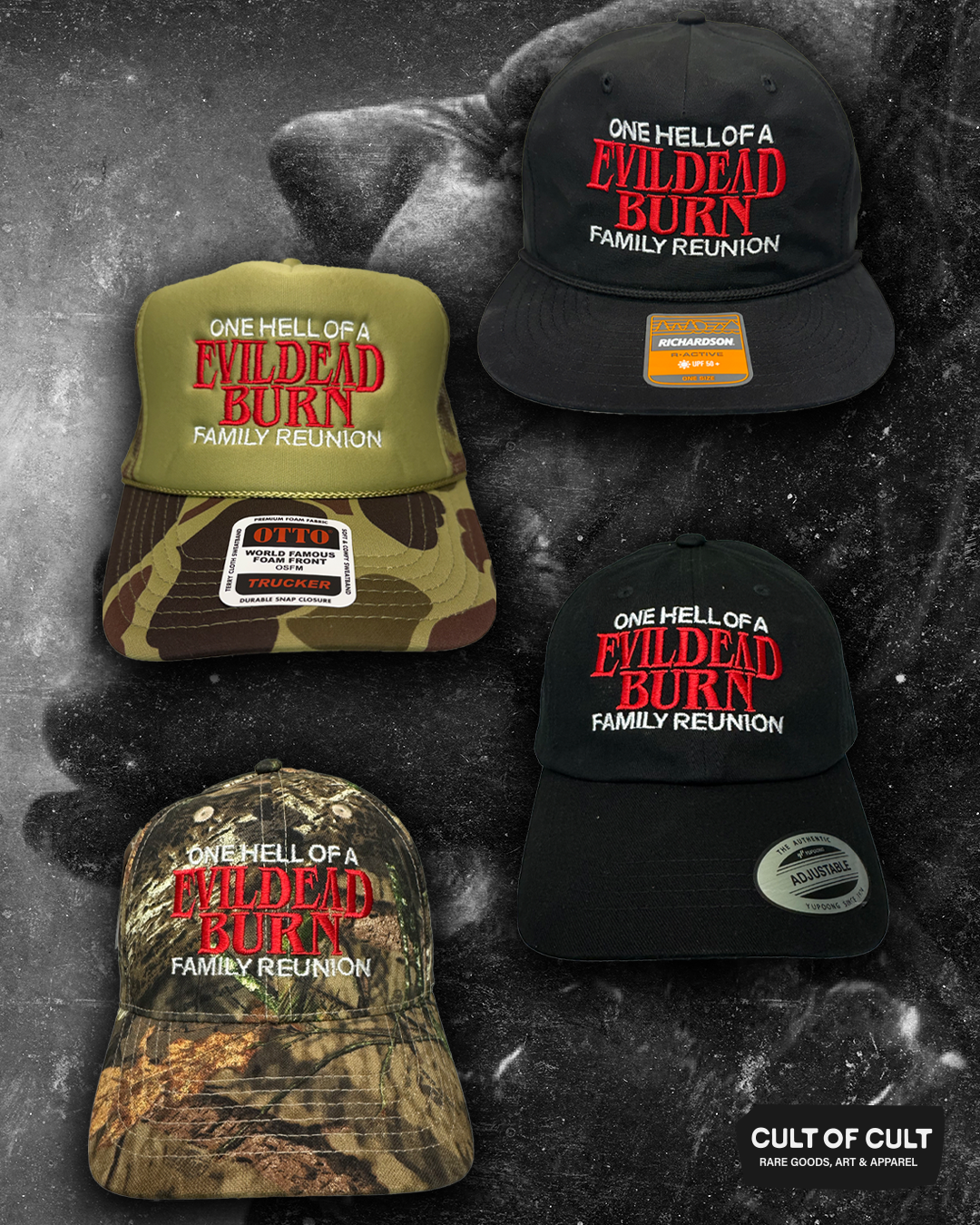 Evil Dead Burn 2026 Family Reunion Hat