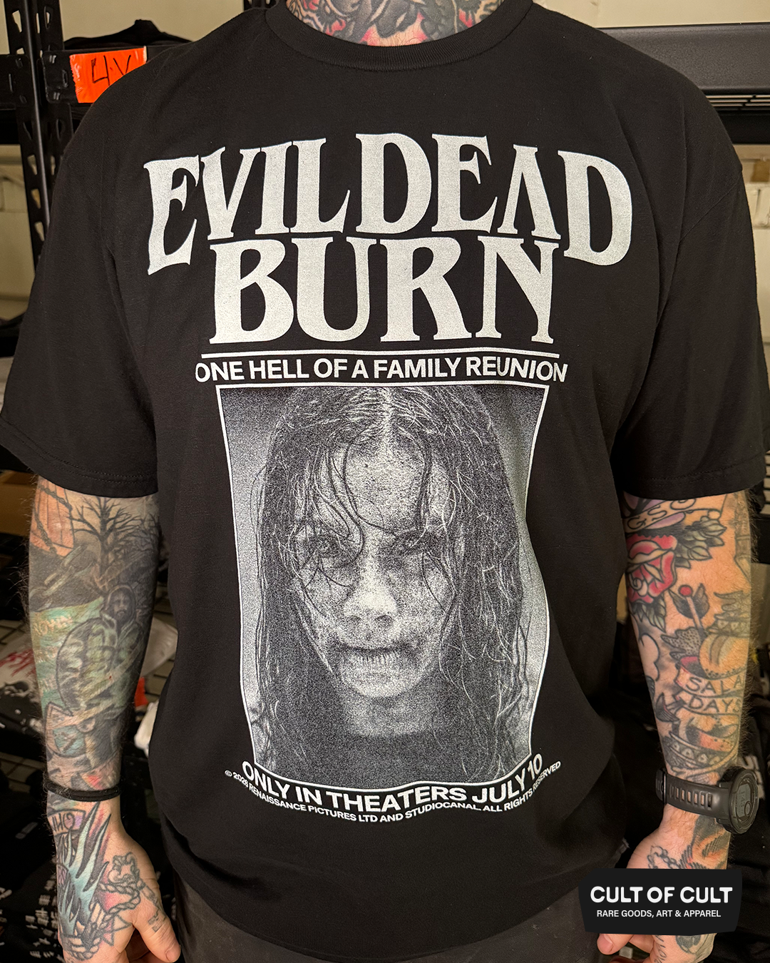 Evil Dead Burn 2026 July 10 T-Shirt