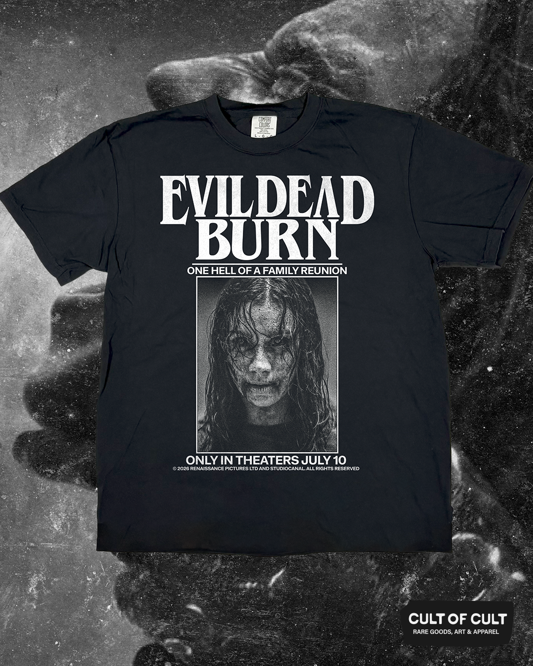 Evil Dead Burn 2026 July 10 T-Shirt
