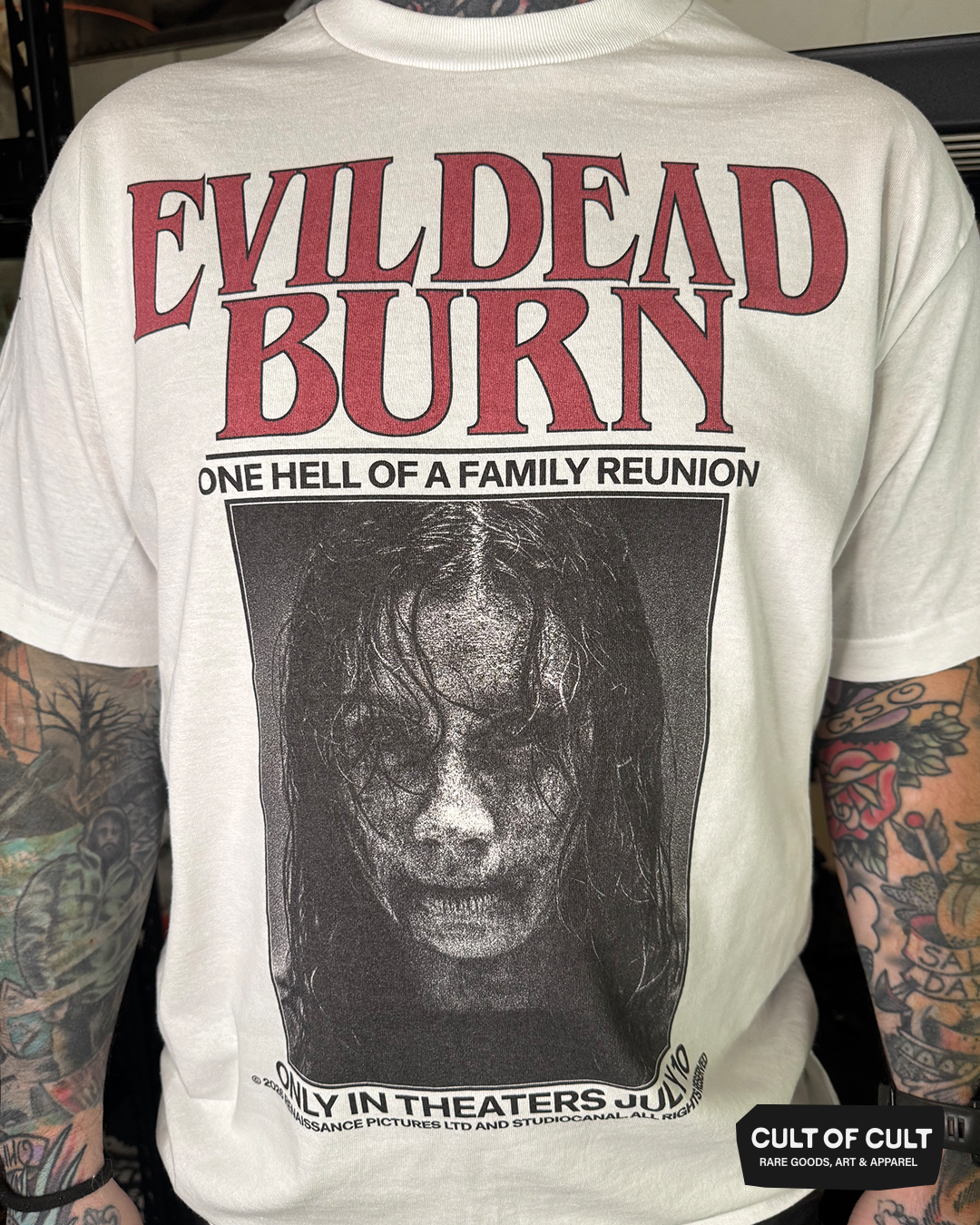 Evil Dead Burn 2026 July 10 T-Shirt