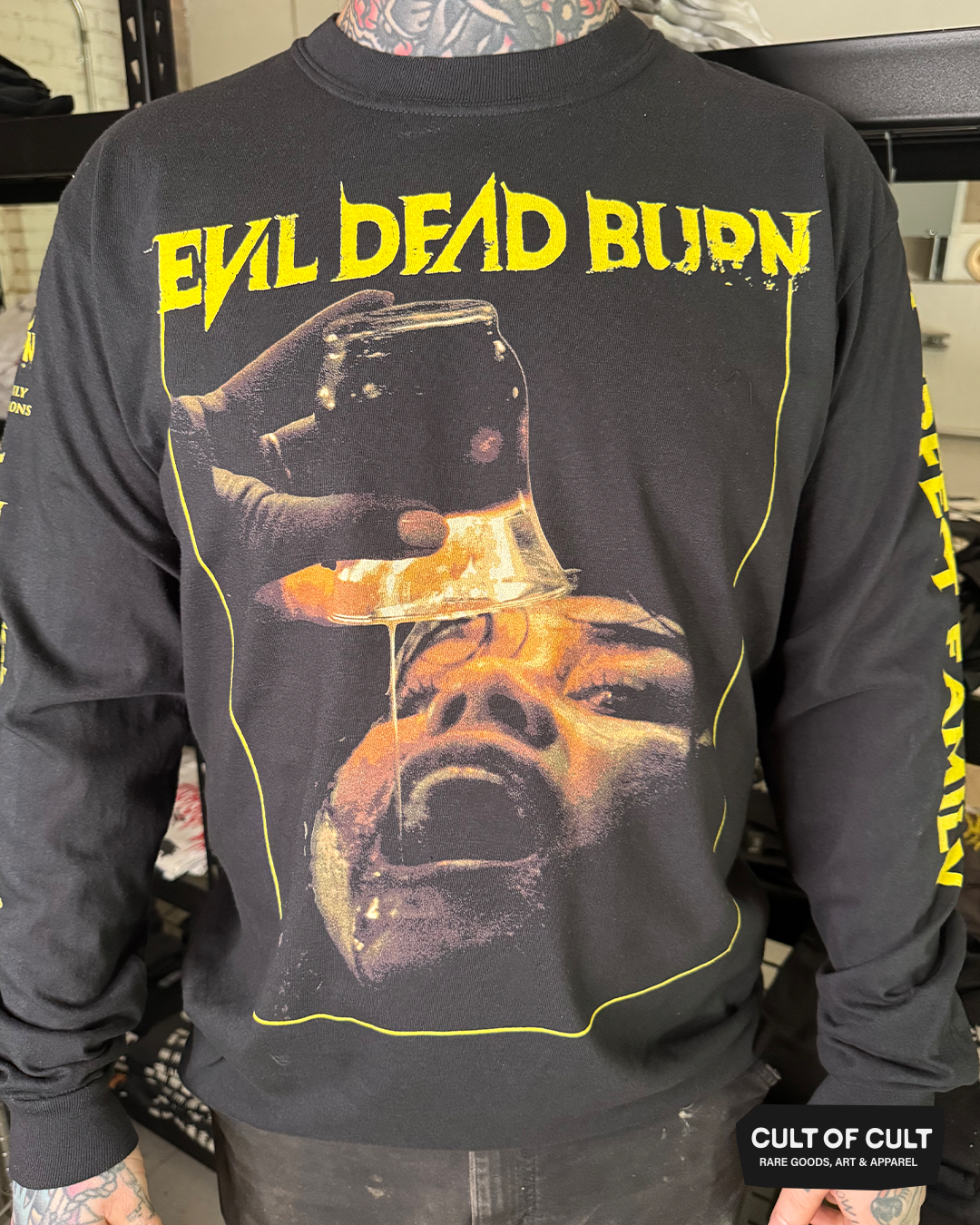 Evil Dead Burn 2026 Perfect Family Long Sleeve