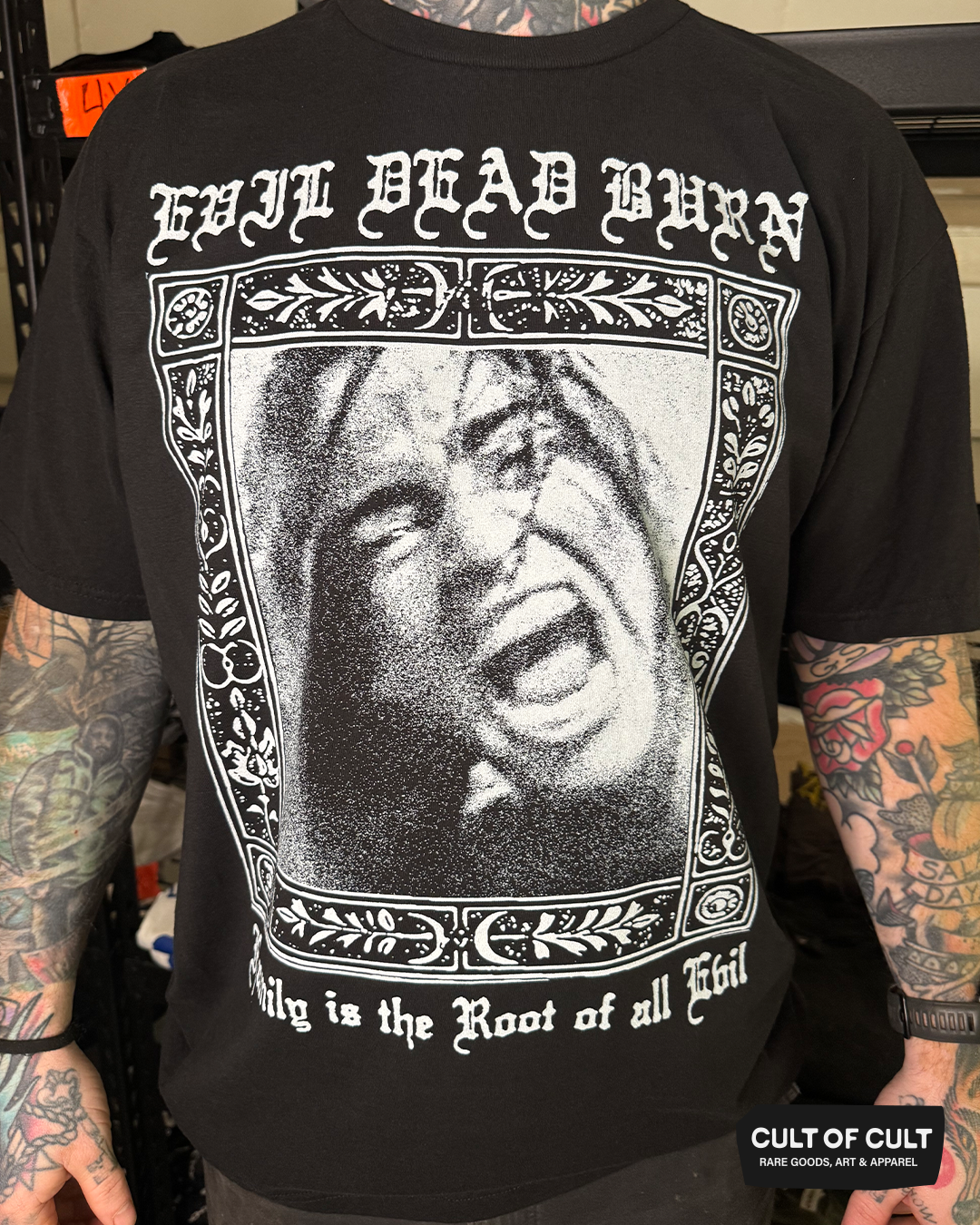 Evil Dead Burn 2026 Root of All Evil T-Shirt