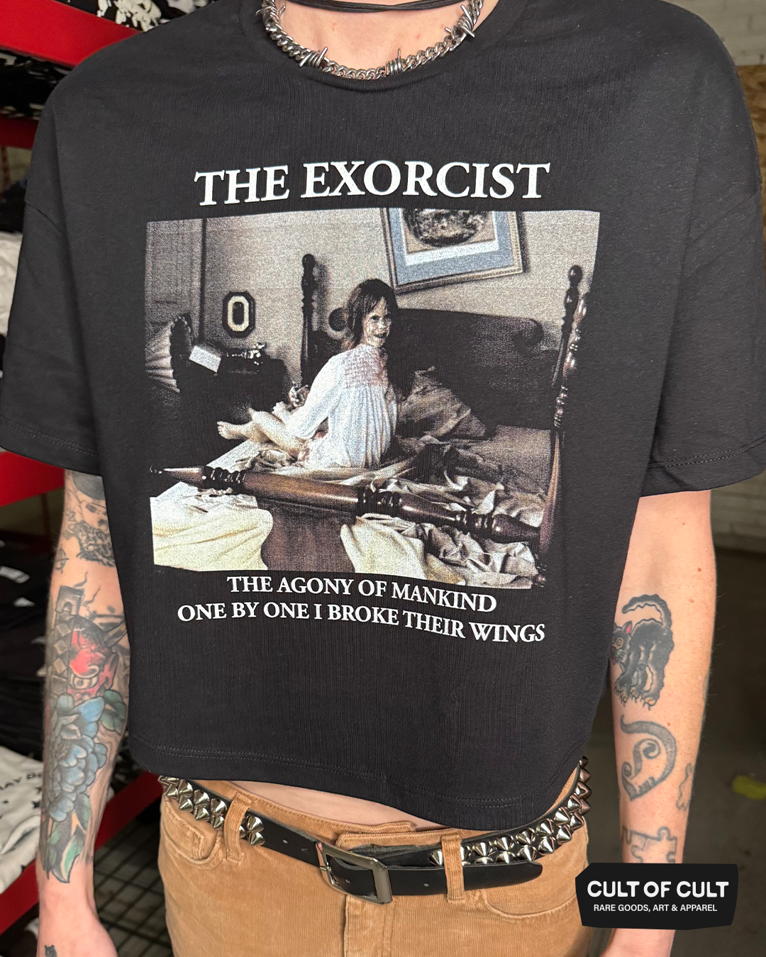 *SECRET DROP* The Exorcist 1973 Agony Crop Top