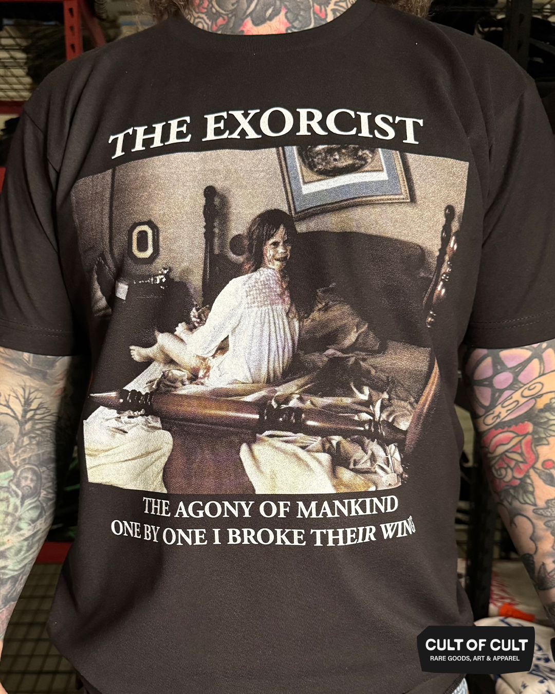 *SECRET DROP* The Exorcist 1973 Agony T-Shirt