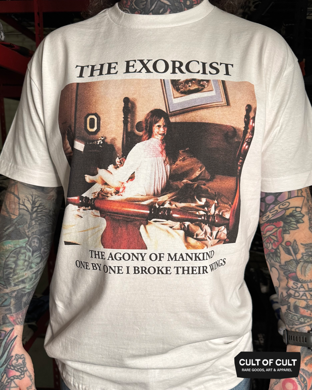 *SECRET DROP* The Exorcist 1973 Agony T-Shirt