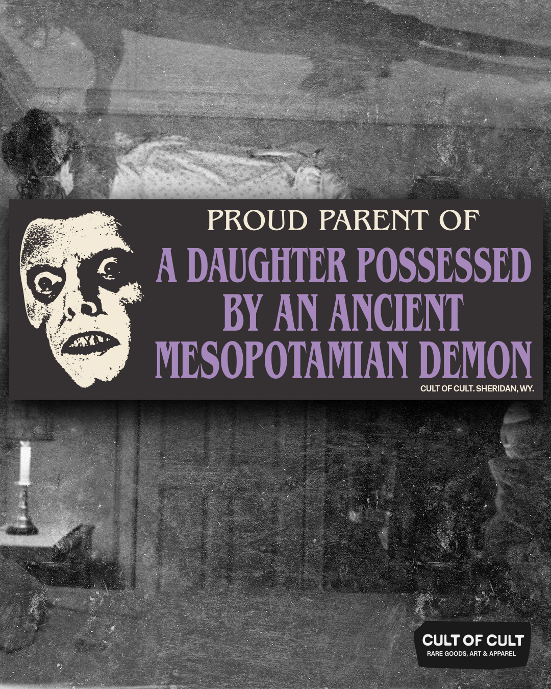 Cult Demonology 1973 Stickers