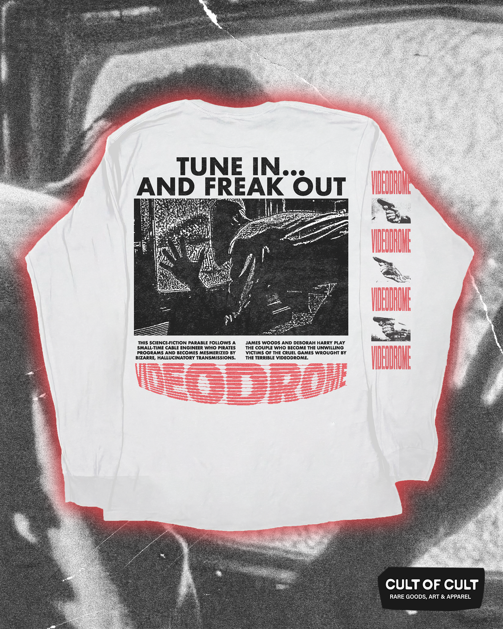 *GARAGE SALE 2026* Videodrome 1983 Freak Out Long Sleeve