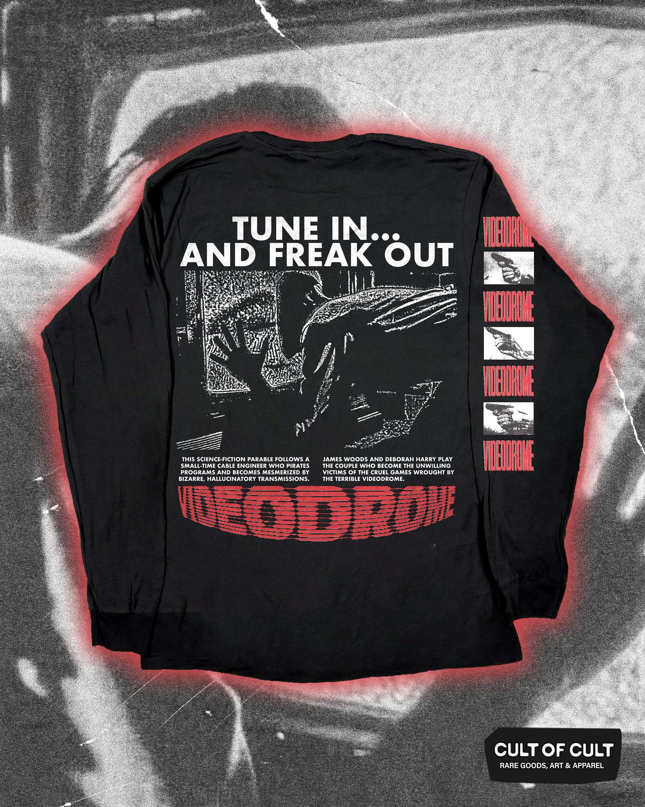 *GARAGE SALE 2026* Videodrome 1983 Freak Out Long Sleeve
