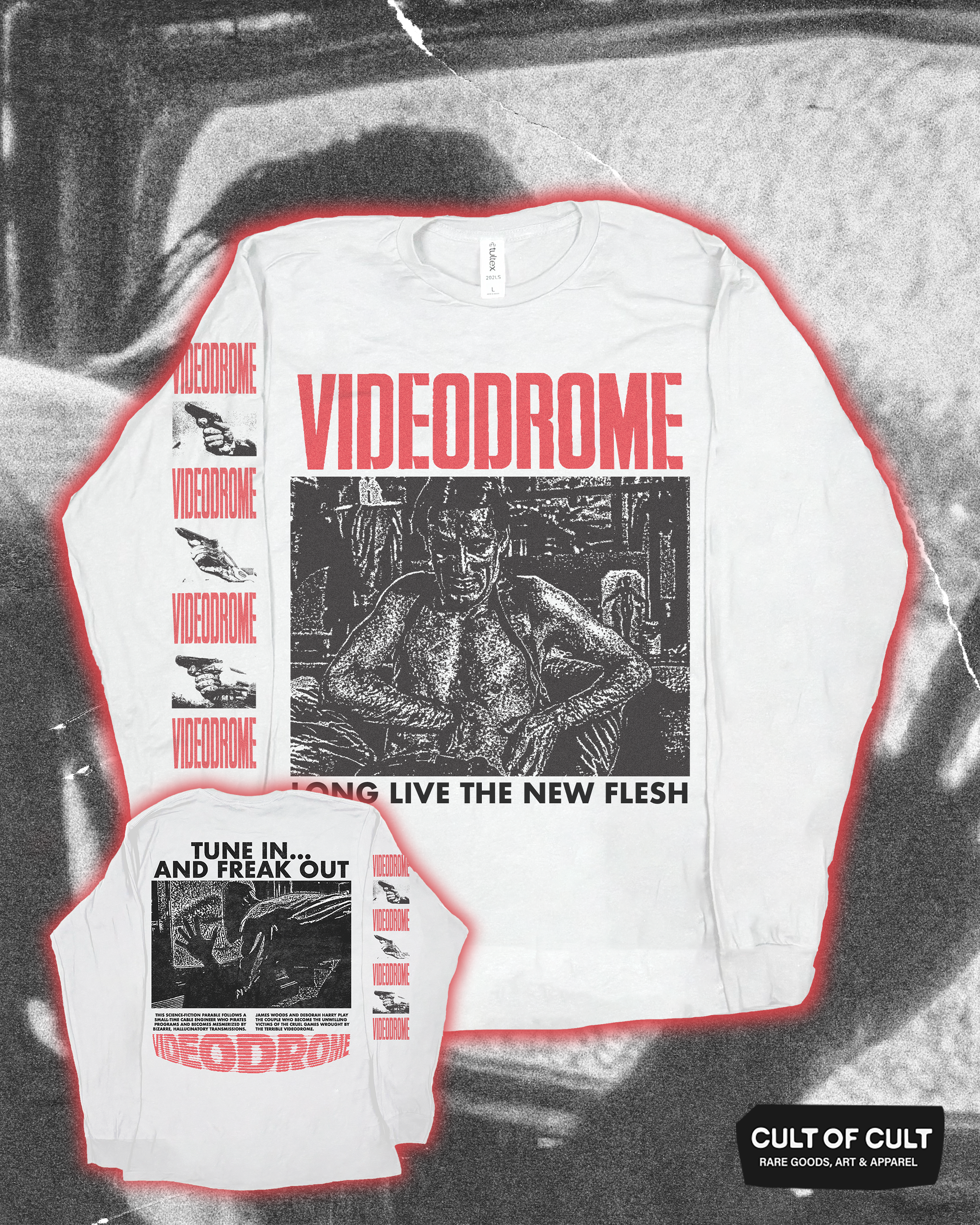 *GARAGE SALE 2026* Videodrome 1983 Freak Out Long Sleeve
