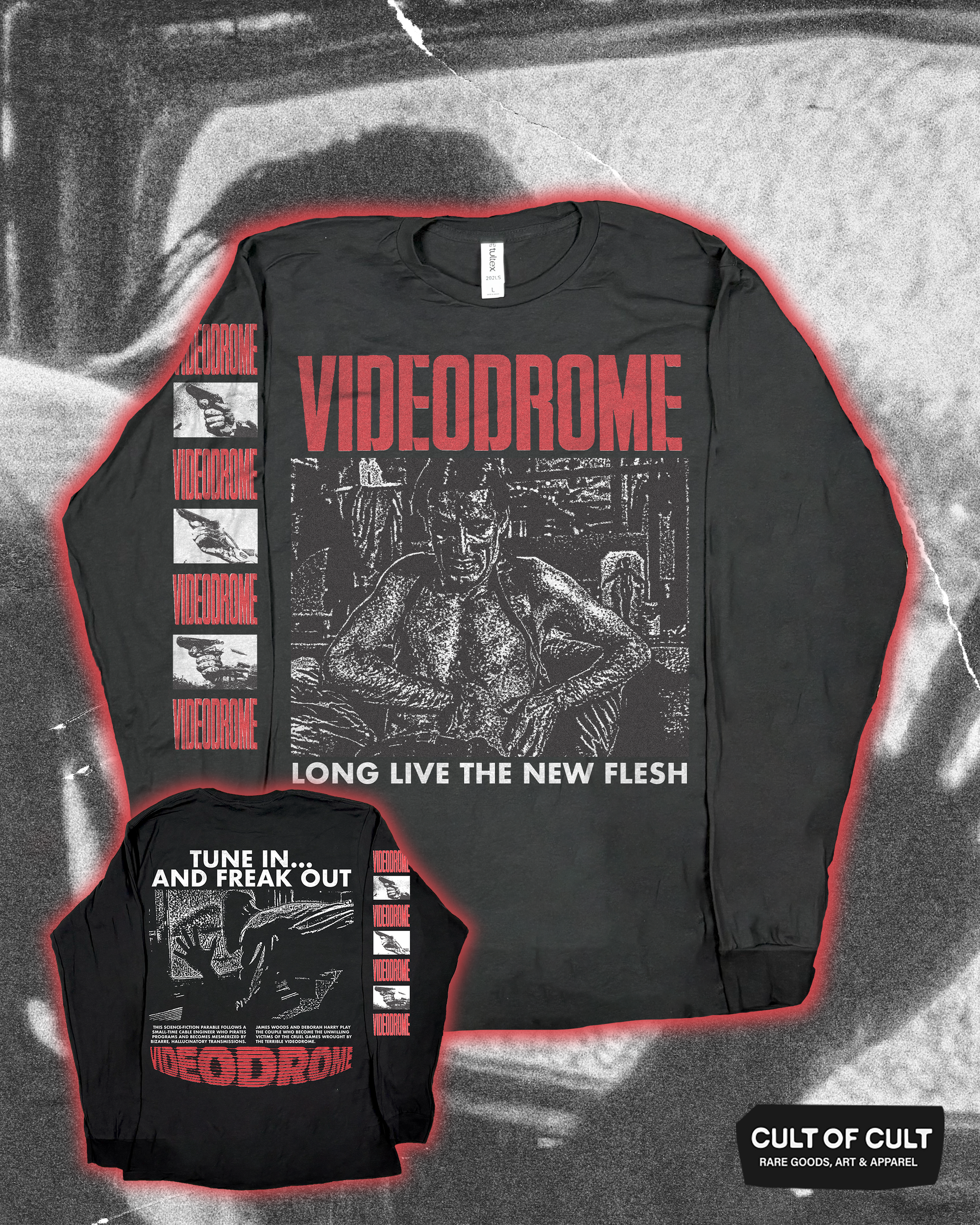 *GARAGE SALE 2026* Videodrome 1983 Freak Out Long Sleeve