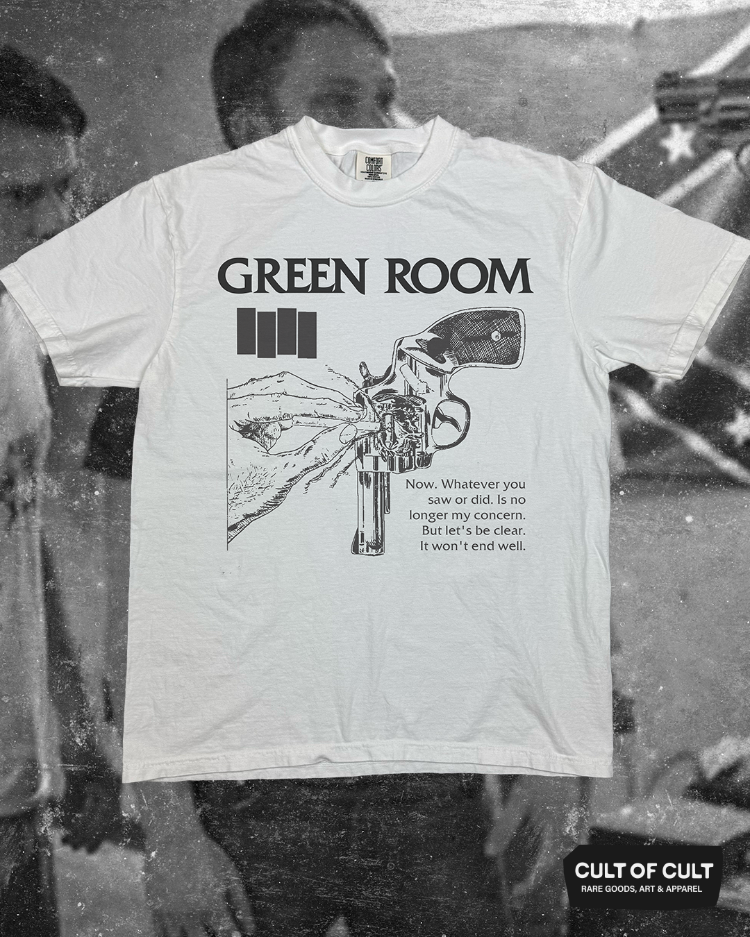 *SECRET DROP* Green Room 2015 Black Flag T-Shirt