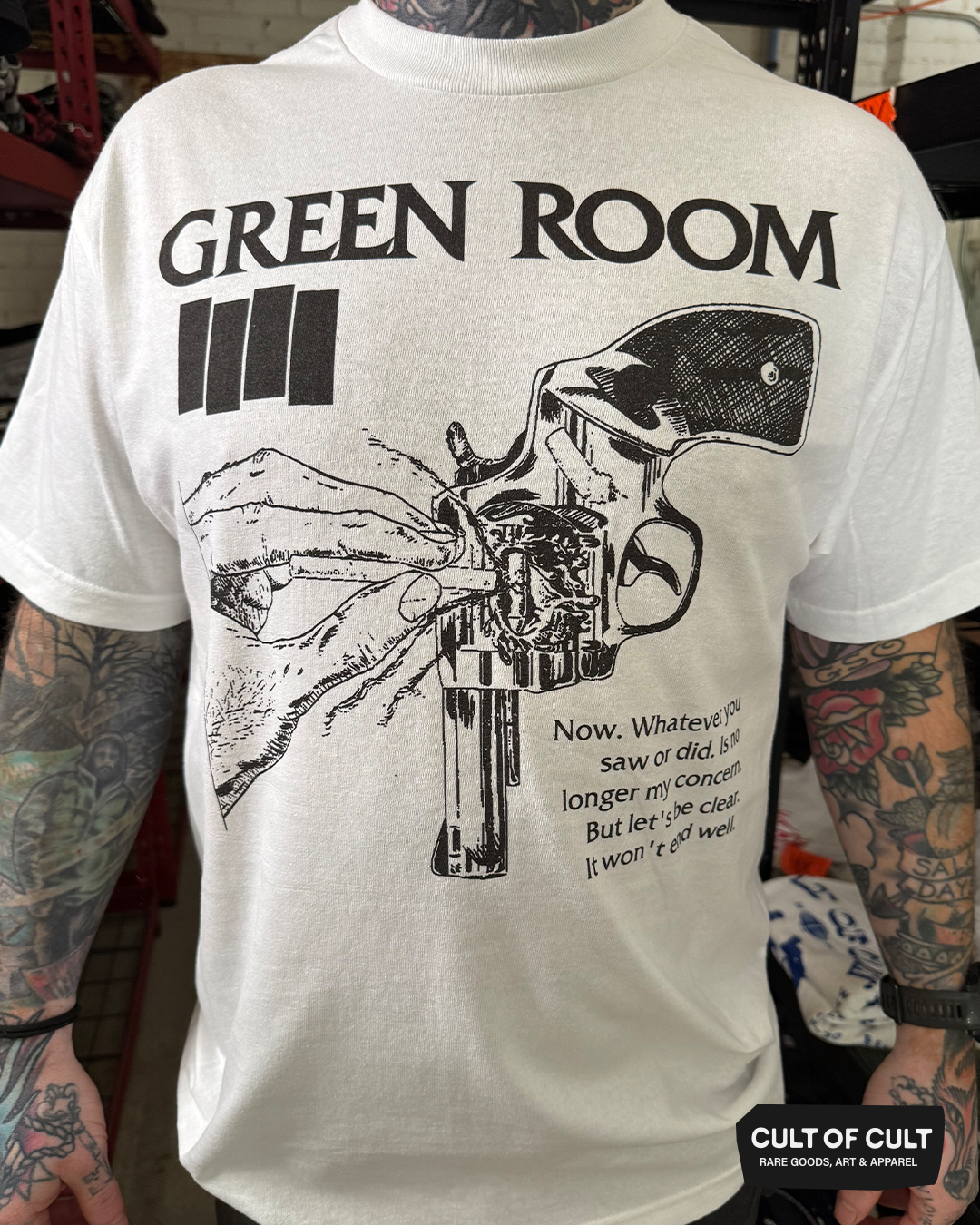 *SECRET DROP* Green Room 2015 Black Flag T-Shirt