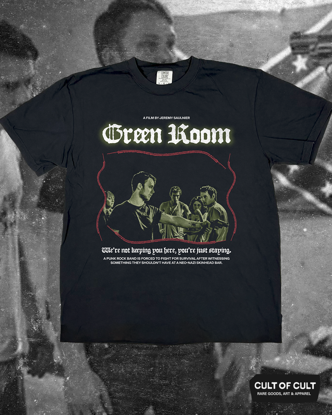 *SECRET DROP* Green Room 2015 Red Laces T-Shirt