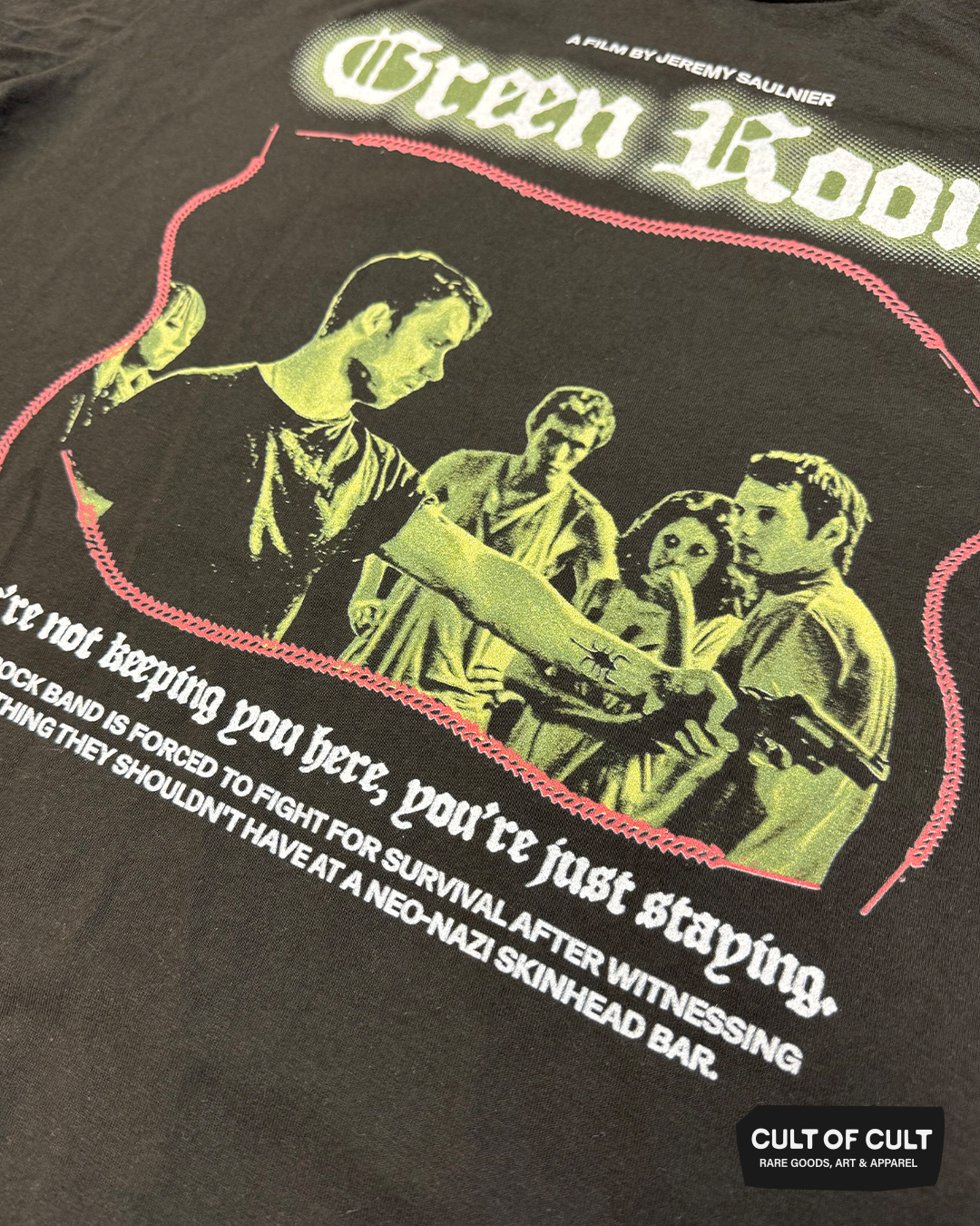 *SECRET DROP* Green Room 2015 Red Laces T-Shirt