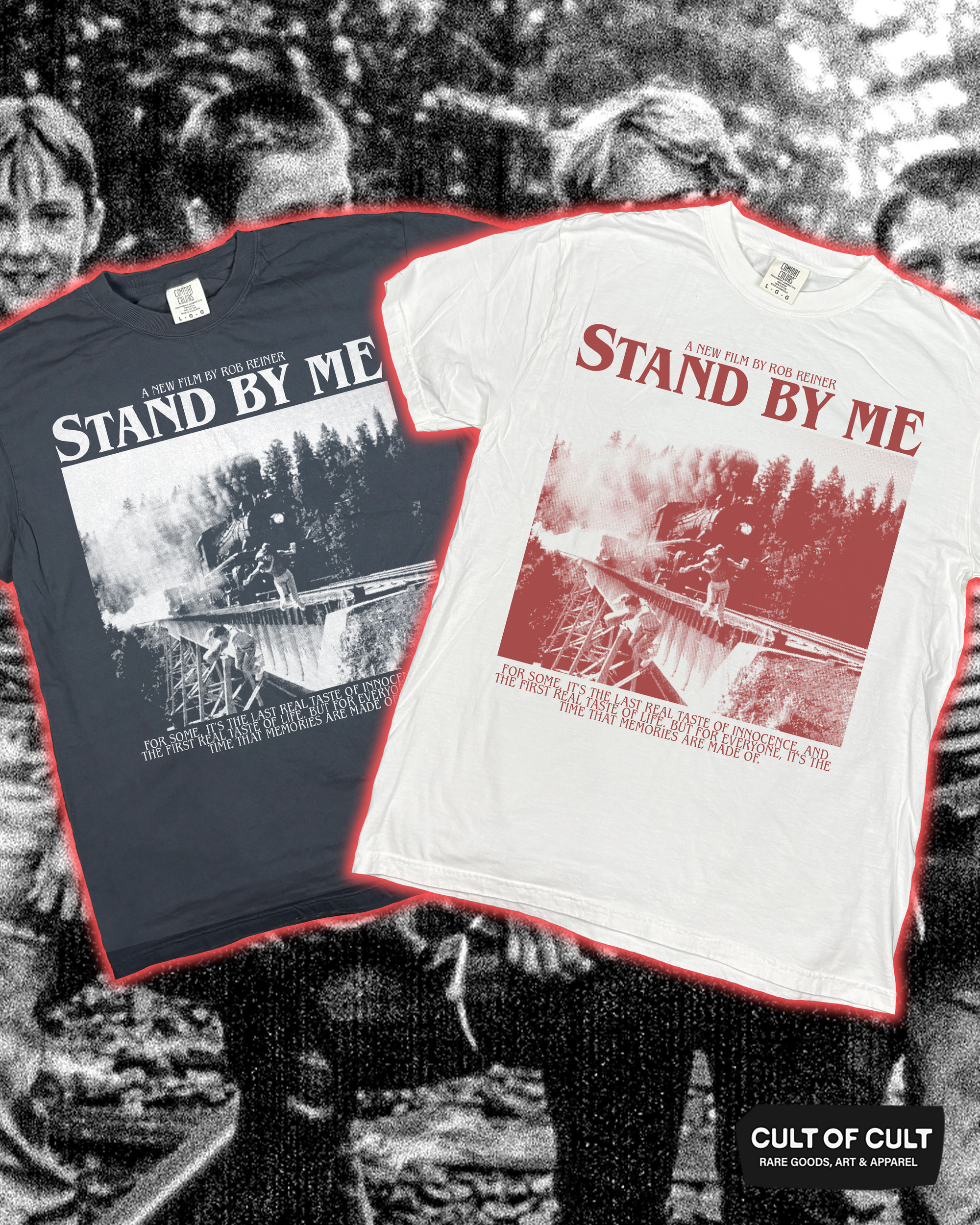 *SECRET DROP* Stand By Me 1986 Train T-Shirt