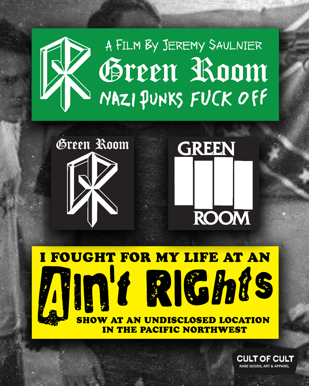 *SECRET DROP* Green Room 2015 Stickers