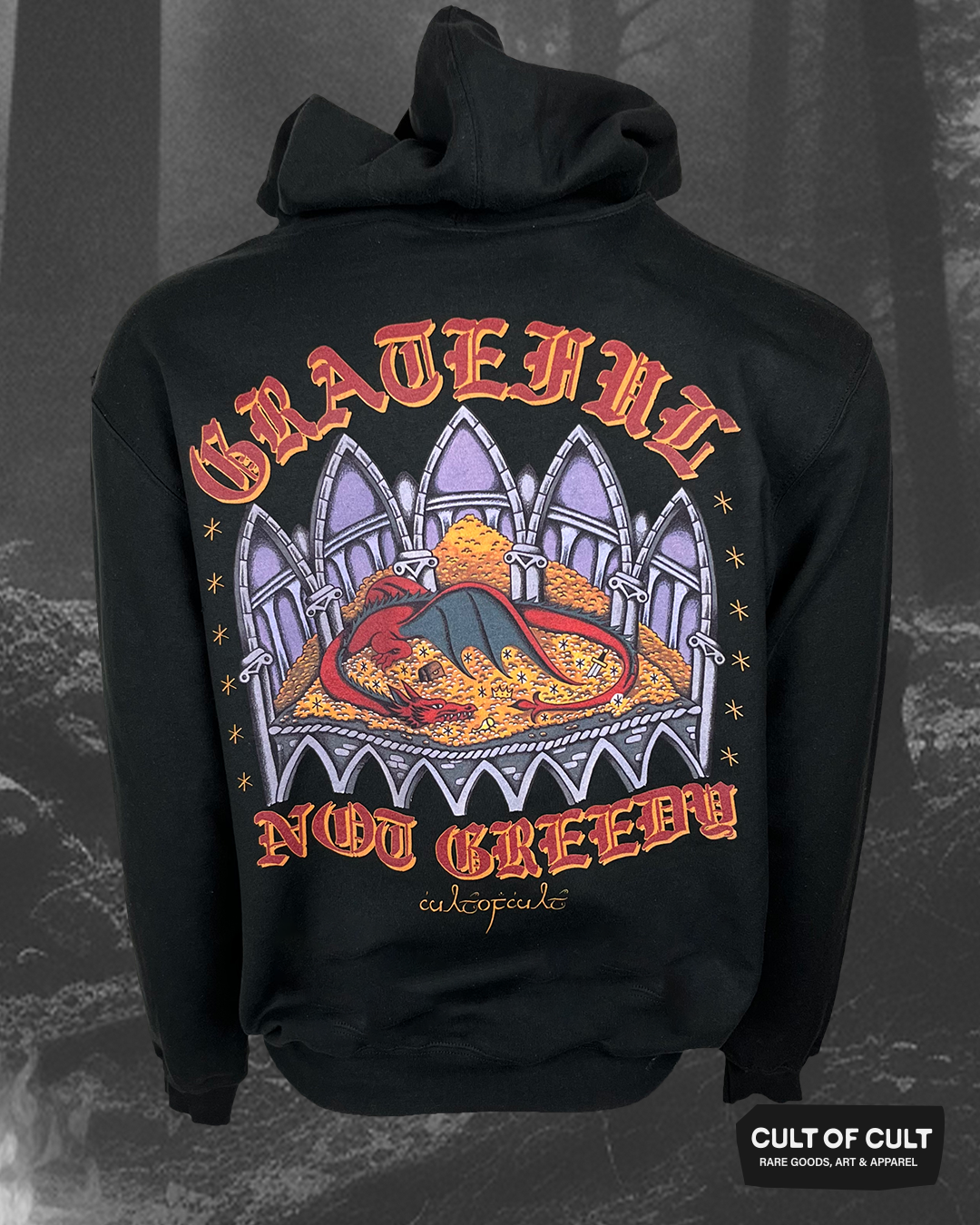 Grateful Not Greedy Hoodie