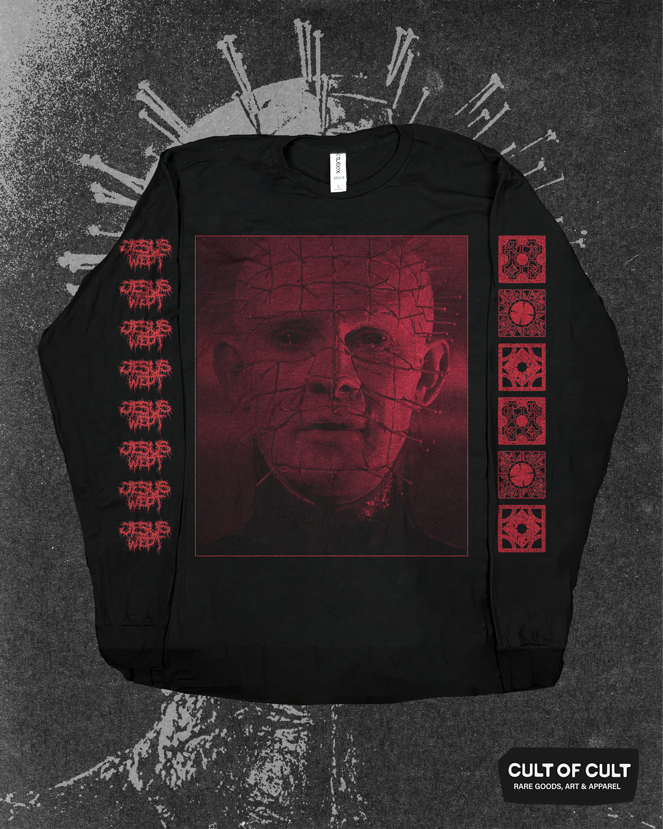 Hellraiser Pinhead Long Sleeve – Cult of Cult