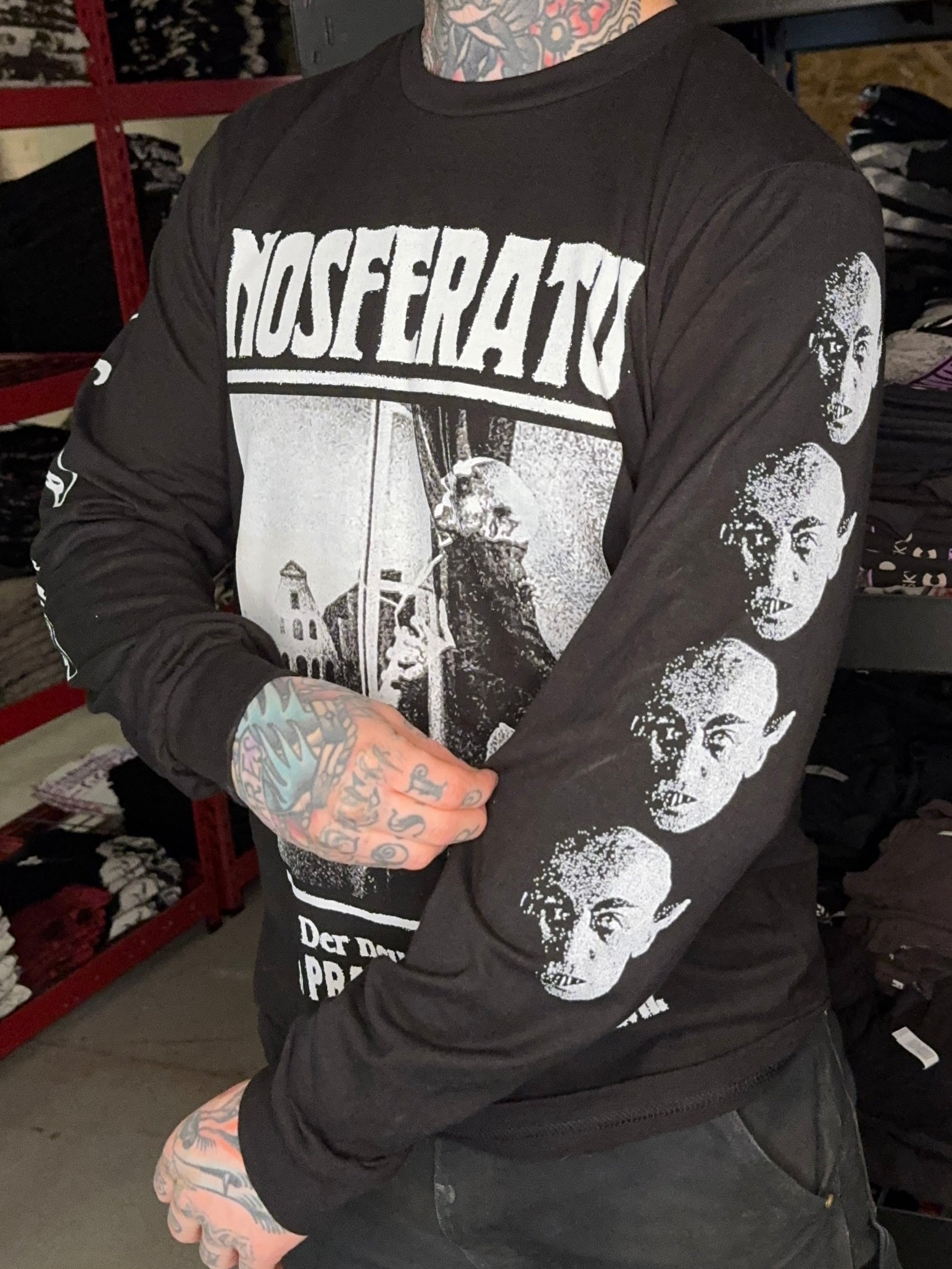 Nosferatu 1922 Sunrise Long Sleeve Shirt