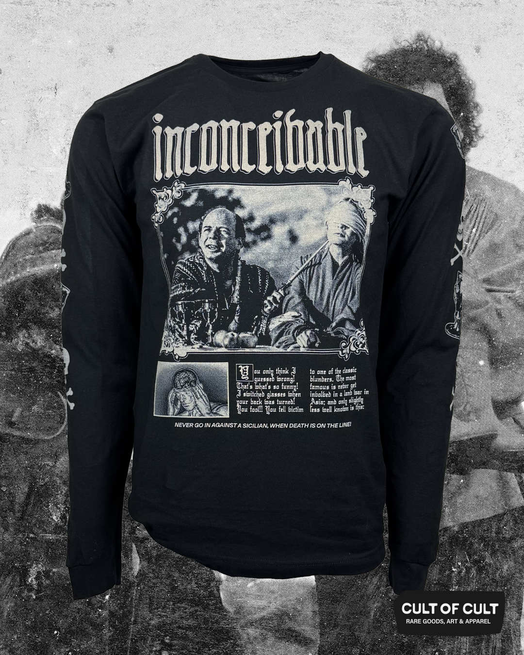 *SECRET DROP* The Princess Bride 1987 Inconceivable Long Sleeve
