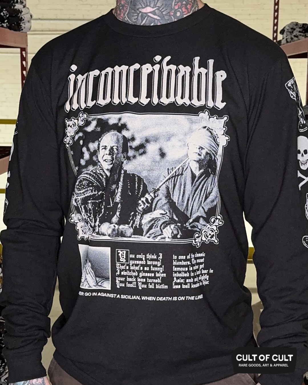*SECRET DROP* The Princess Bride 1987 Inconceivable Long Sleeve