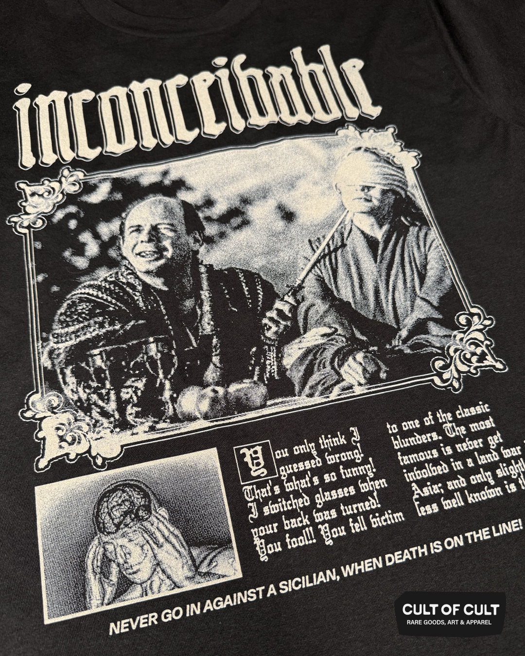 *SECRET DROP* The Princess Bride 1987 Inconceivable T-Shirt