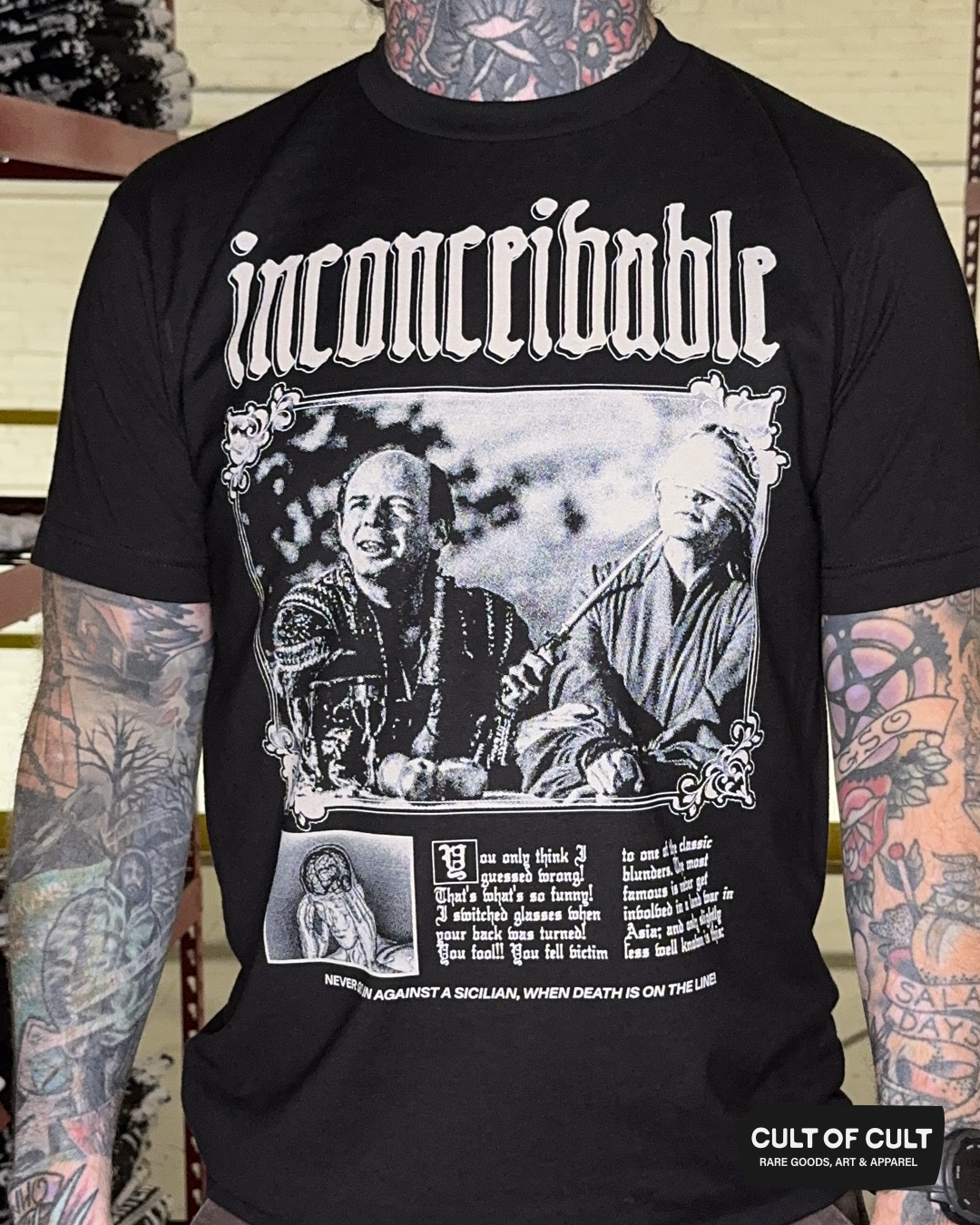 *SECRET DROP* The Princess Bride 1987 Inconceivable T-Shirt