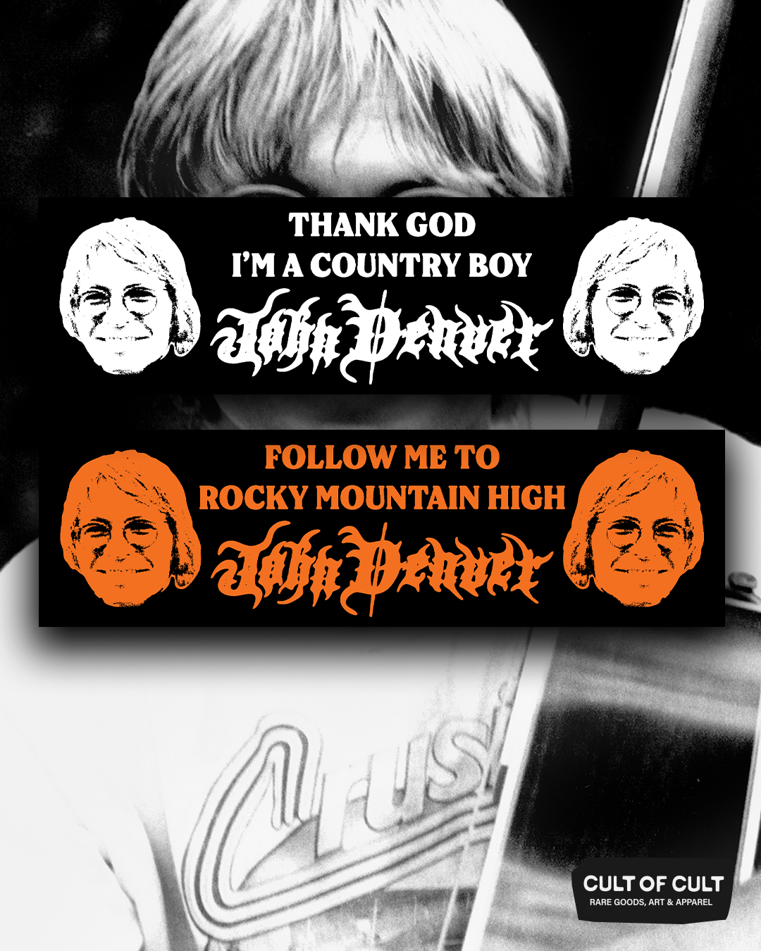John Denver Stickers