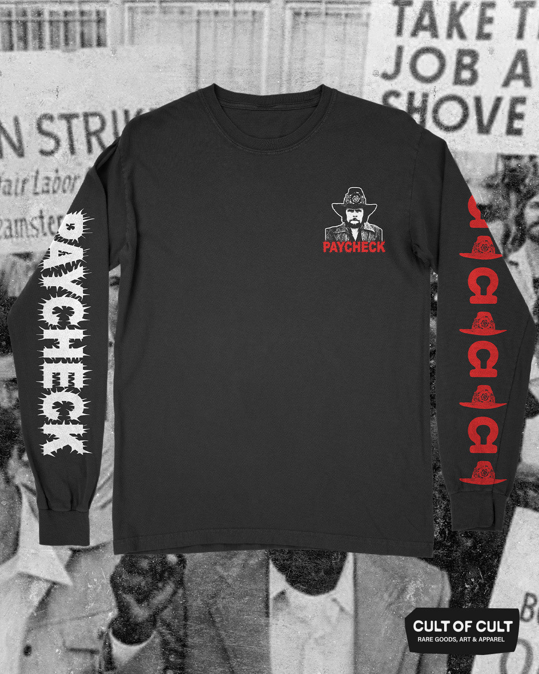 Johnny Paycheck Dead Man Long Sleeve