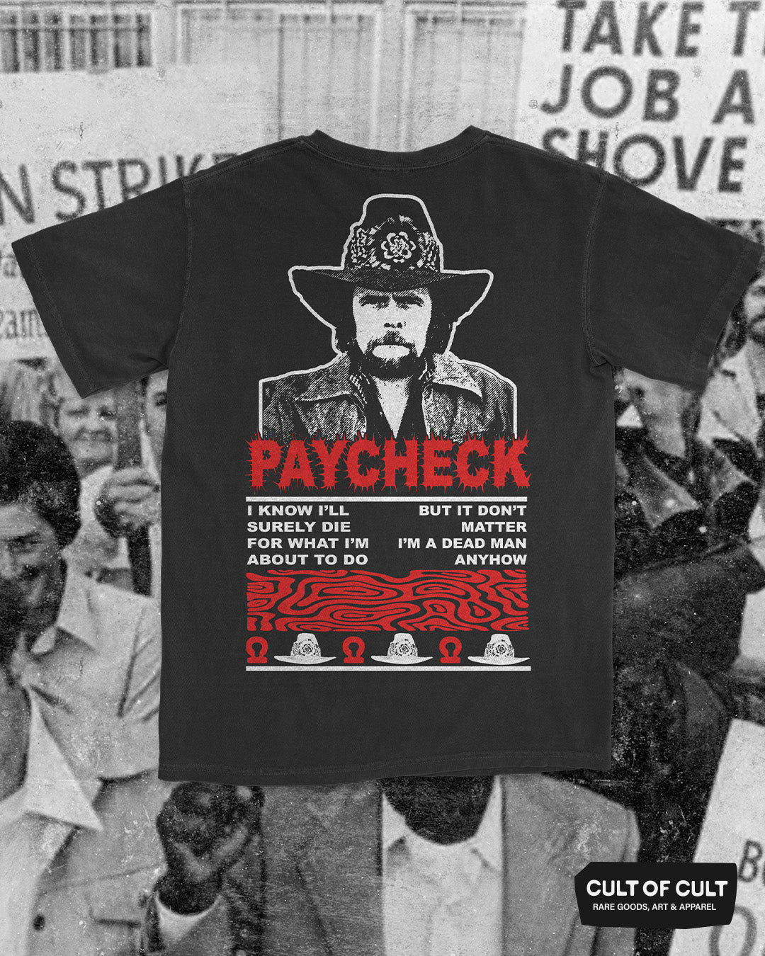 Johnny Paycheck Dead Man T-Shirt