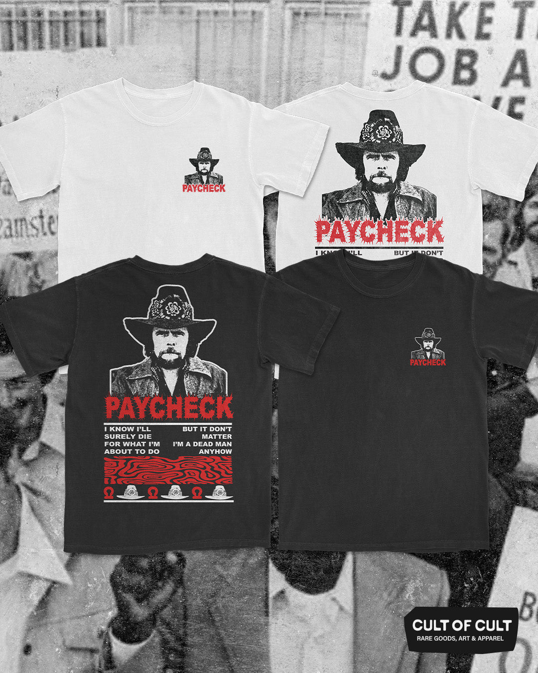 Johnny Paycheck Dead Man T-Shirt