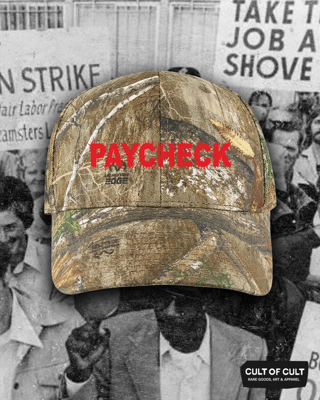 Johnny Paycheck Death Metal Hat – Cult of Cult