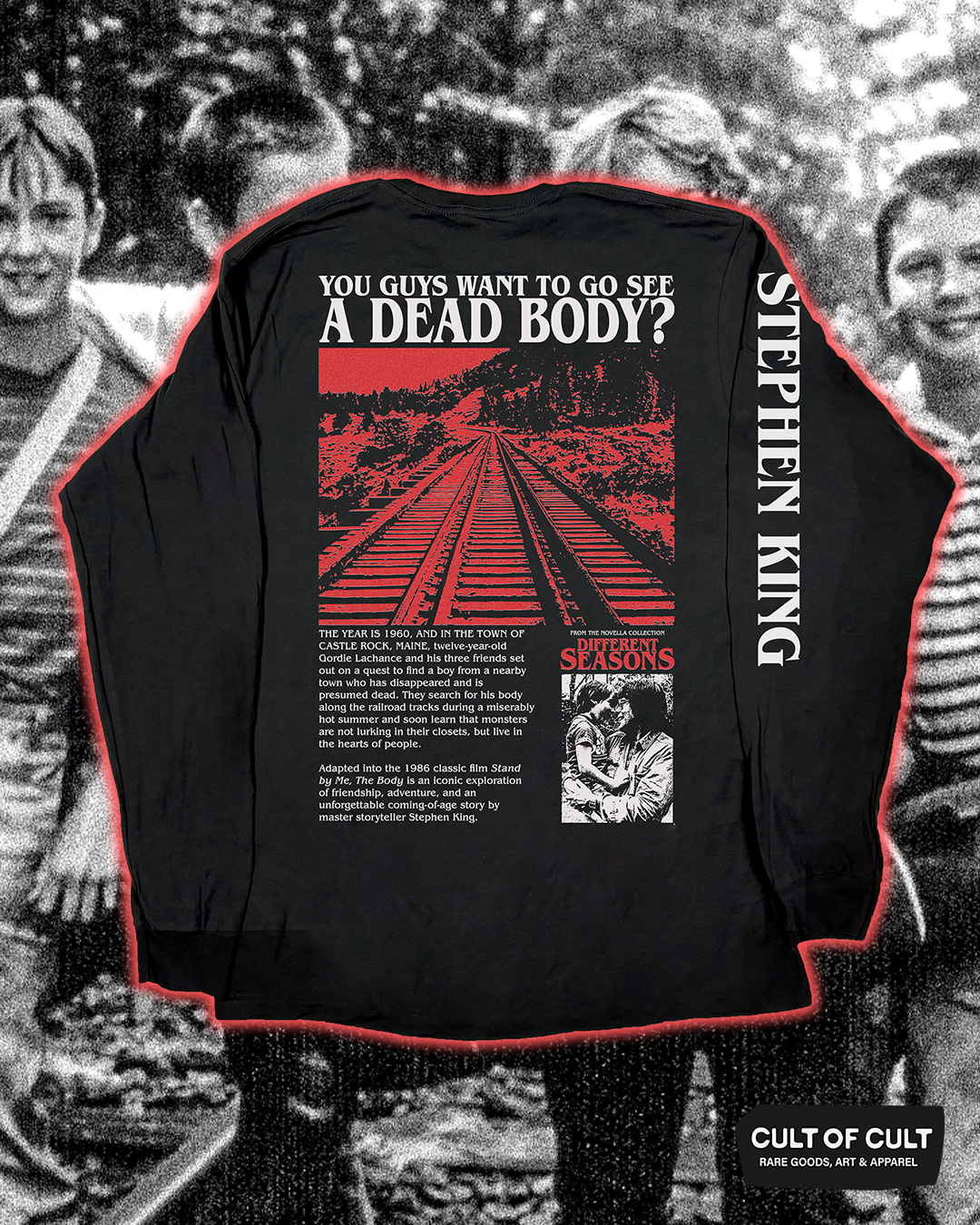 *SECRET DROP* Stand By Me 1986 The Body Long Sleeve
