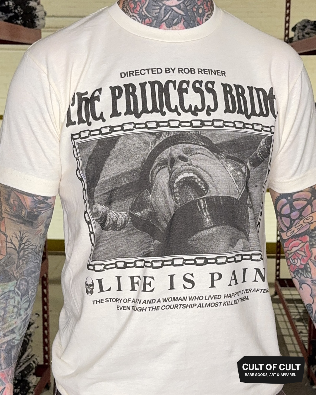 *SECRET DROP* The Princess Bride 1987 Life is Pain T-Shirt