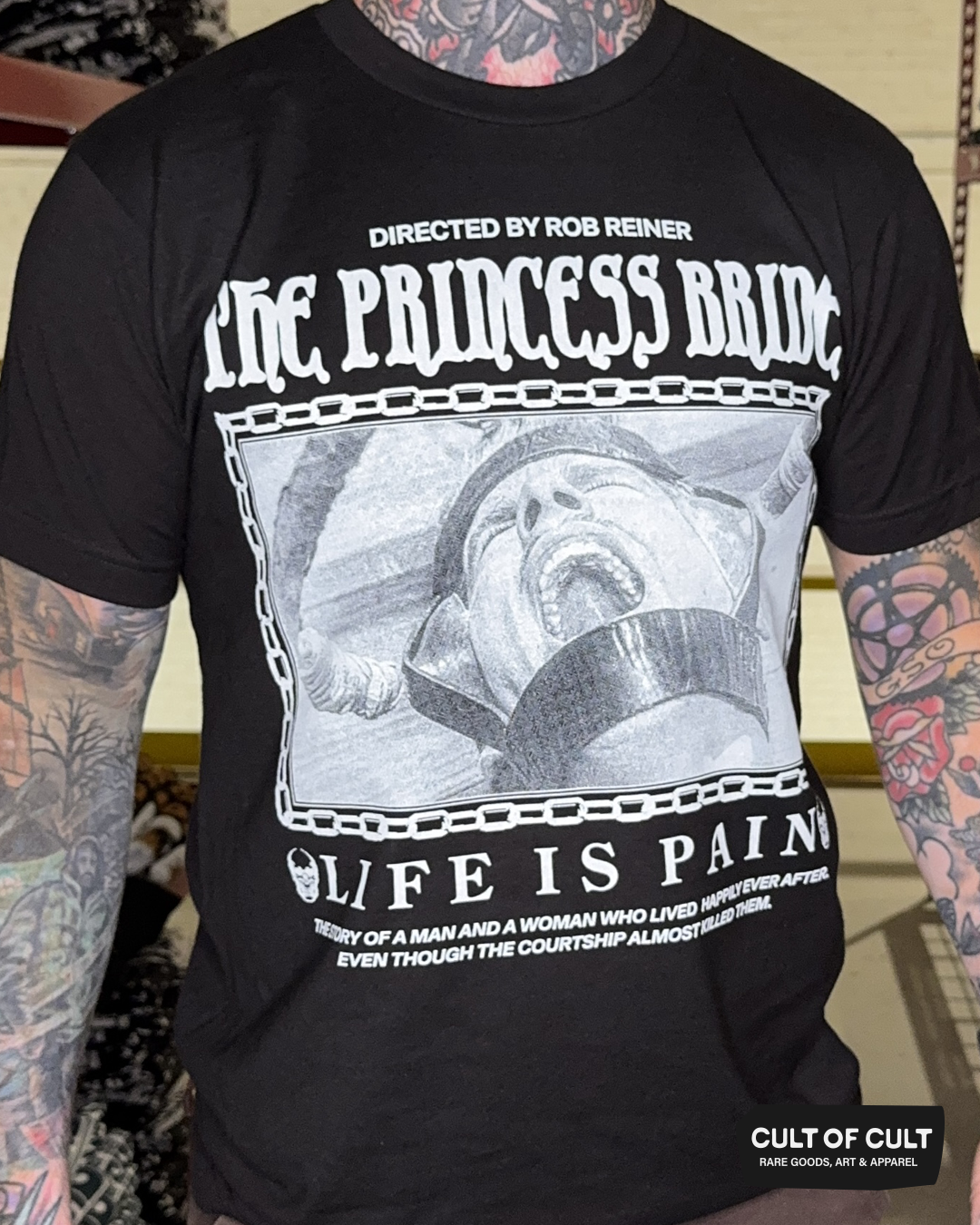 *SECRET DROP* The Princess Bride 1987 Life is Pain T-Shirt