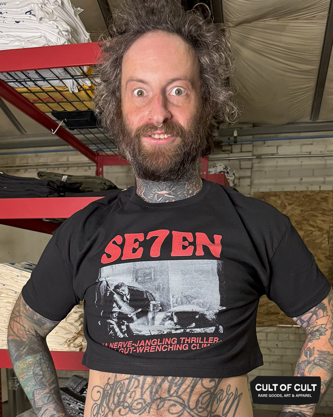 *SECRET DROP* Se7en 1995 Gluttony Crop Top