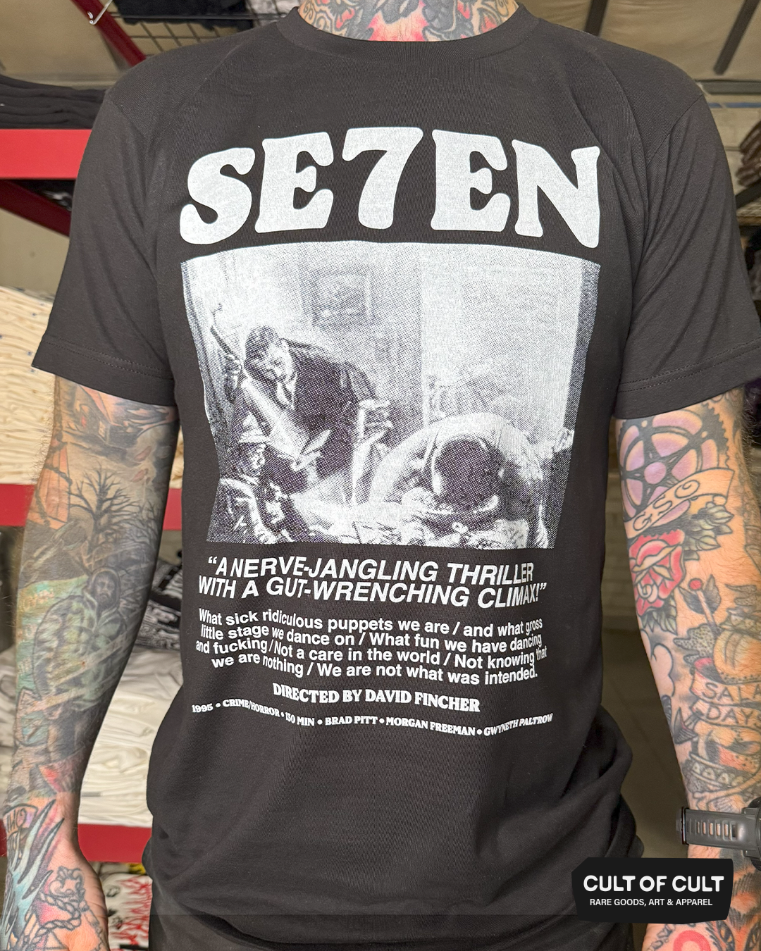 *SECRET DROP* Se7en 1995 Gluttony T-Shirt