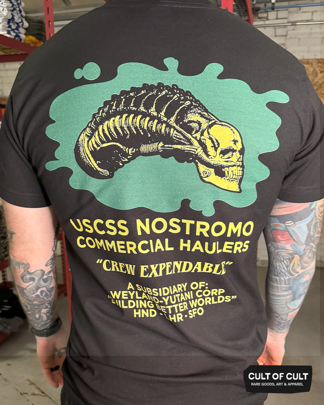 *SECRET DROP* Alien 1979 Nostromo T-Shirt