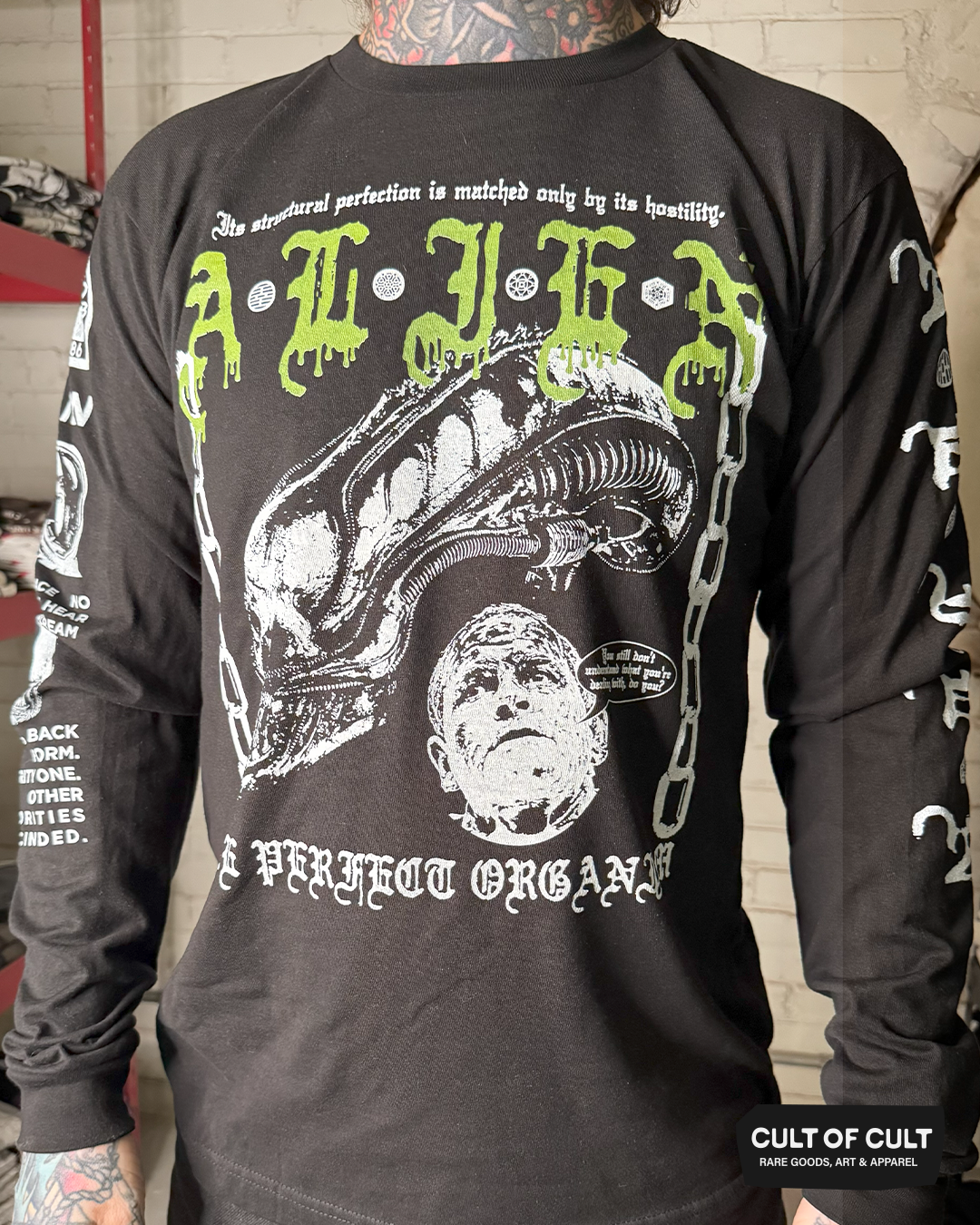 *SECRET DROP* Alien 1979 Perfect Organism Long Sleeve
