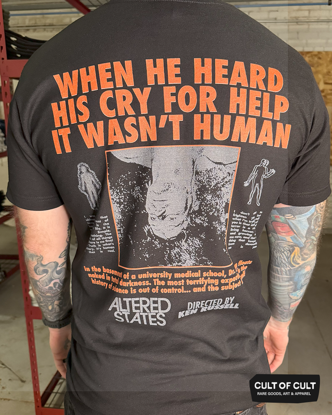 *GARAGE SALE 2026* Altered States 1980 Cry For Help T-Shirt