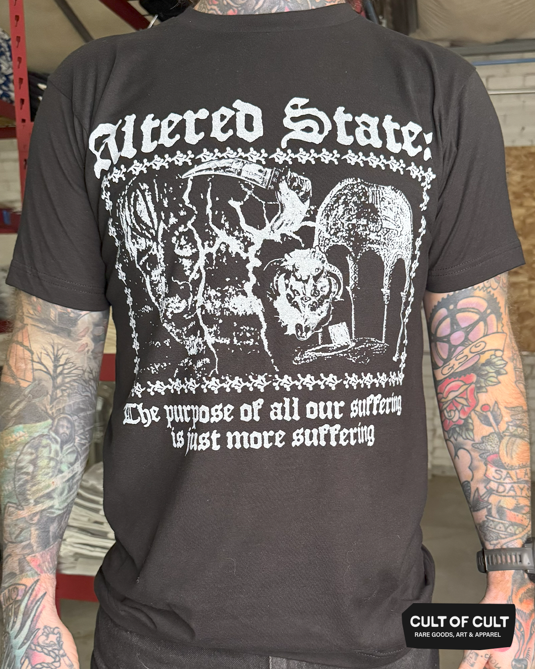 *SECRET DROP* Altered States 1980 Suffering T-Shirt