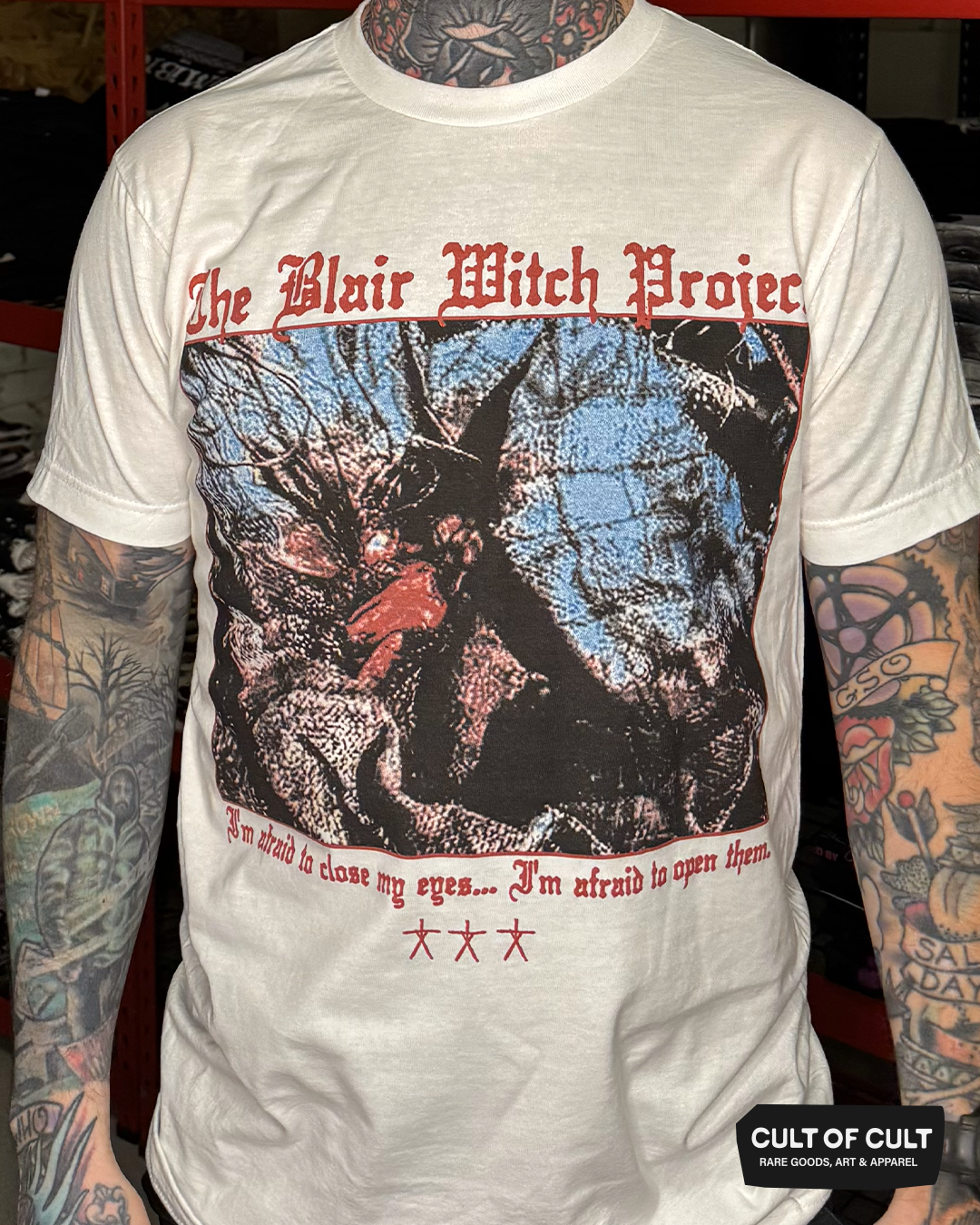 *GARAGE SALE 2026* The Blair Witch 1999 Teeth & Tongue T-Shirt