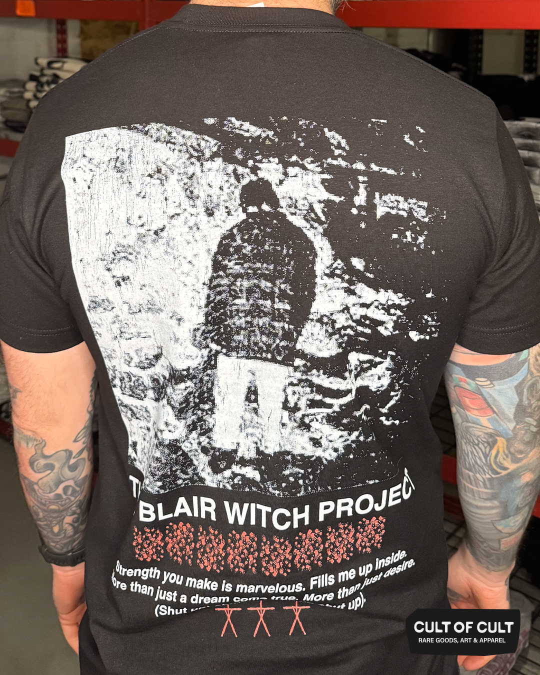 *GARAGE SALE 2026* The Blair Witch 1999 Shut Up T-Shirt
