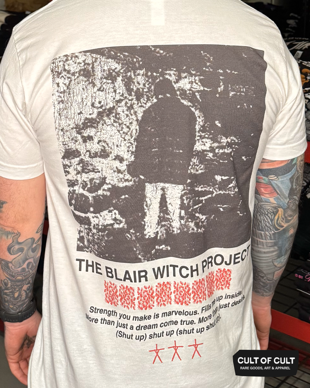 *GARAGE SALE 2026* The Blair Witch 1999 Shut Up T-Shirt