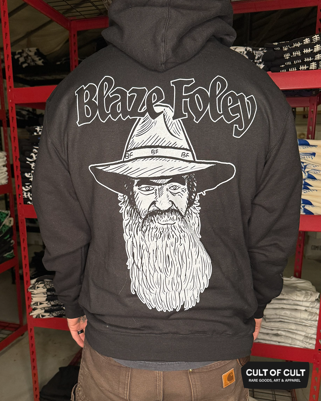 Blaze Foley Be There Hoodie