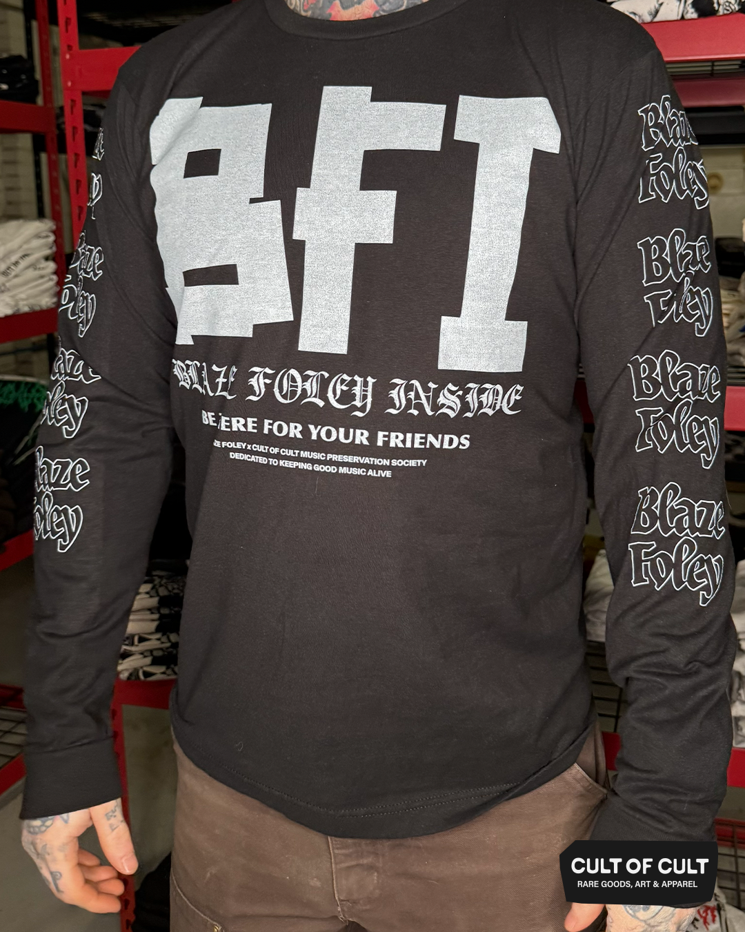 Blaze Foley Be There Long Sleeve